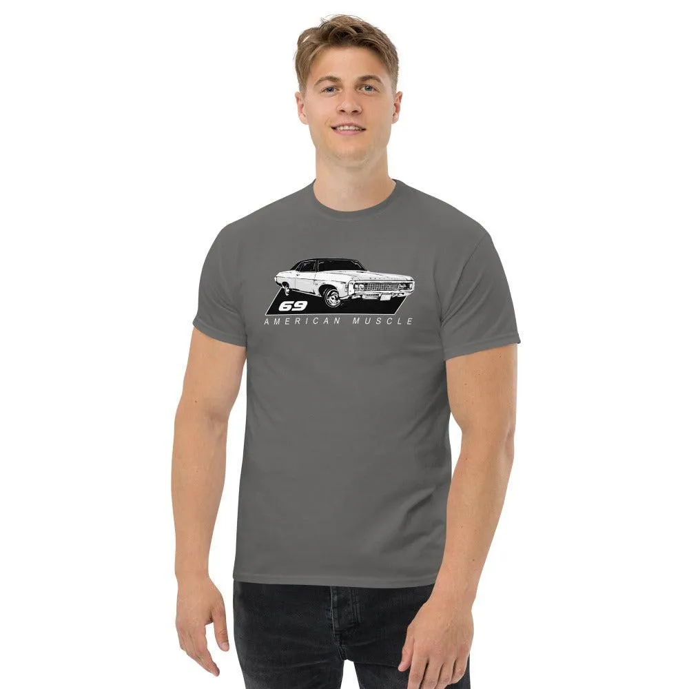 1969 Impala T-Shirt Classic American Muscle Car Tee