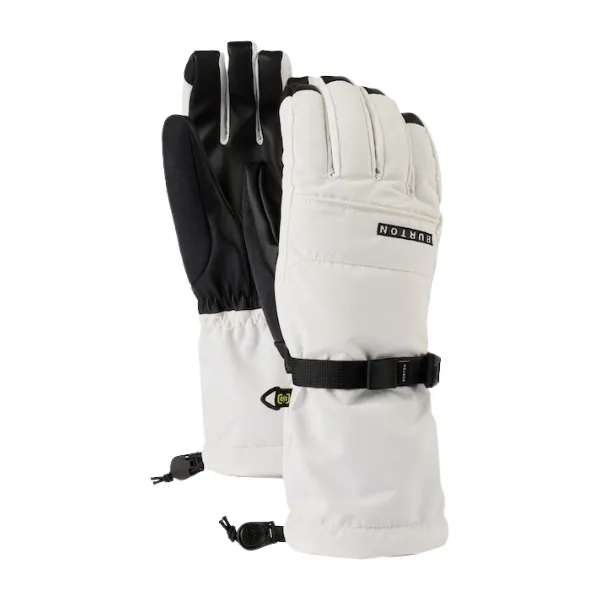 2024 Women's Burton Profile Gloves - White Stout.