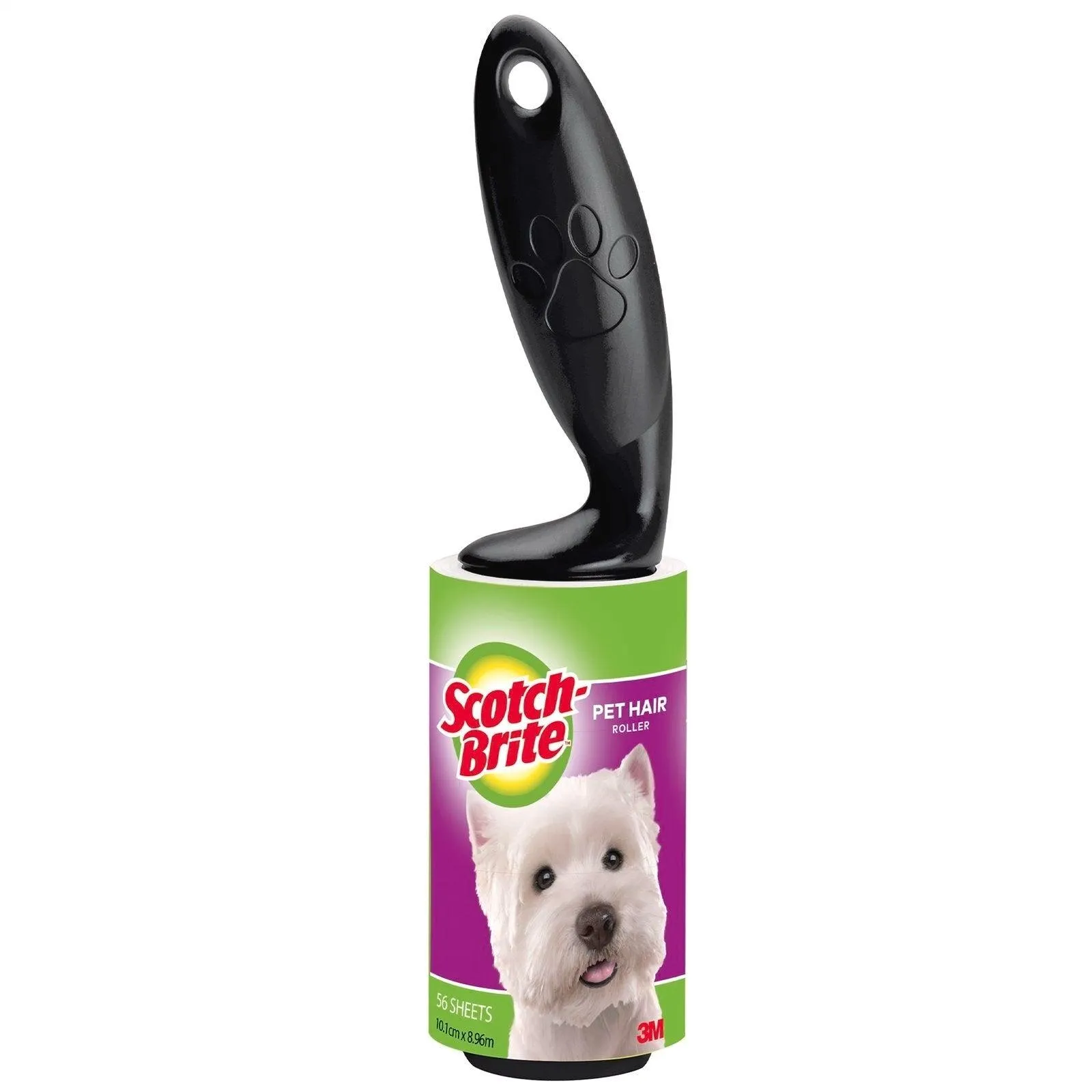 6 Pack Scotch-Brite Lint Pet Hair Roller Remover 56 Sheets