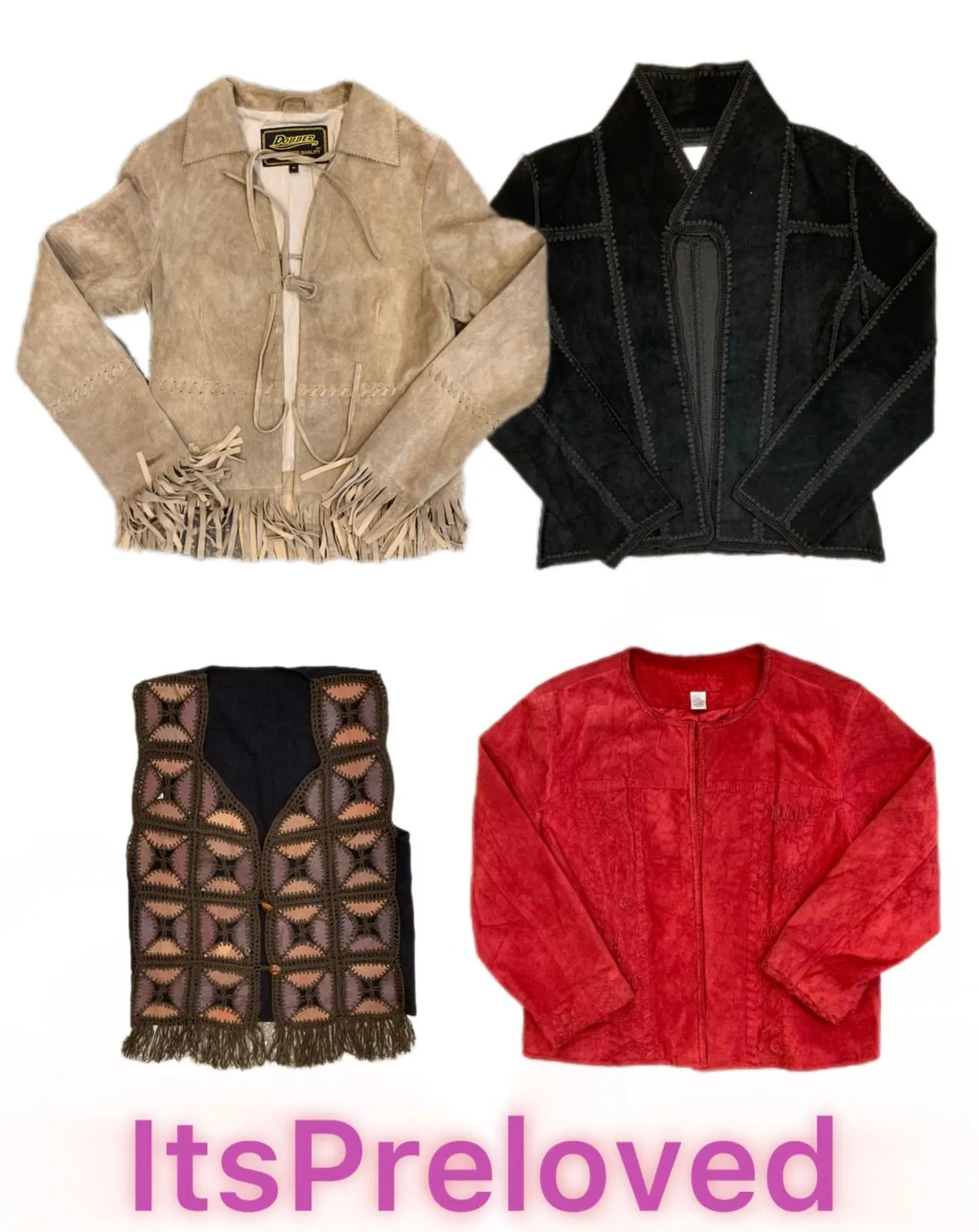 70’s Retro Suede Jackets Mix(RX-832)