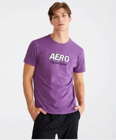 Aeropostale Original Brand Appliqué Graphic Tee