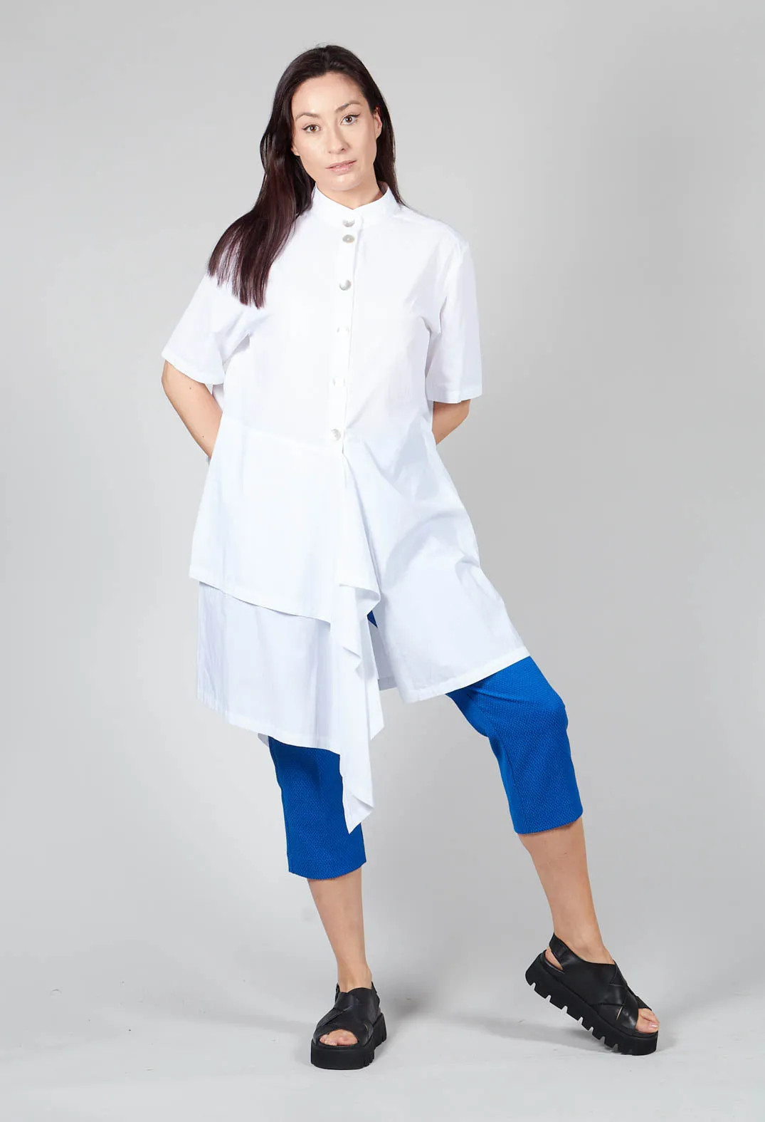 Asas Tunic in White