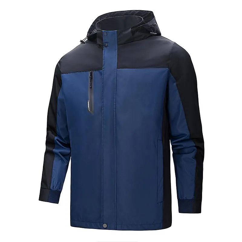 Autumn Men's Port Jacket Waterproof Windbreaker Jackets Mens Overcoat