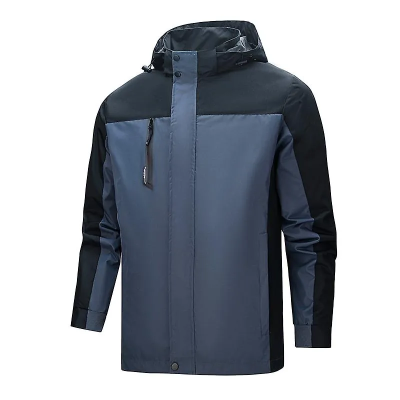 Autumn Men's Port Jacket Waterproof Windbreaker Jackets Mens Overcoat