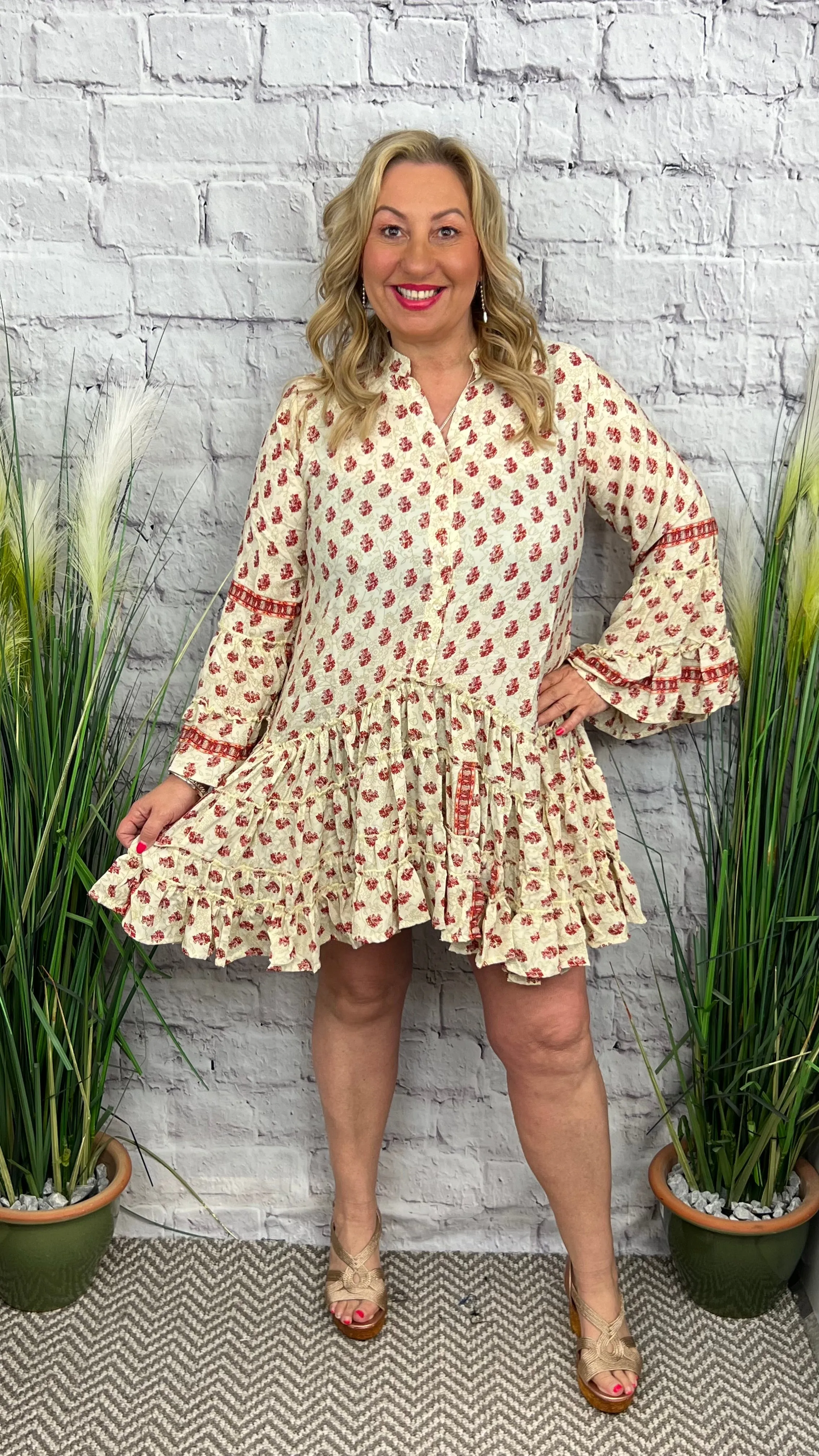 BEATRIX Boho Style Motif Tunic