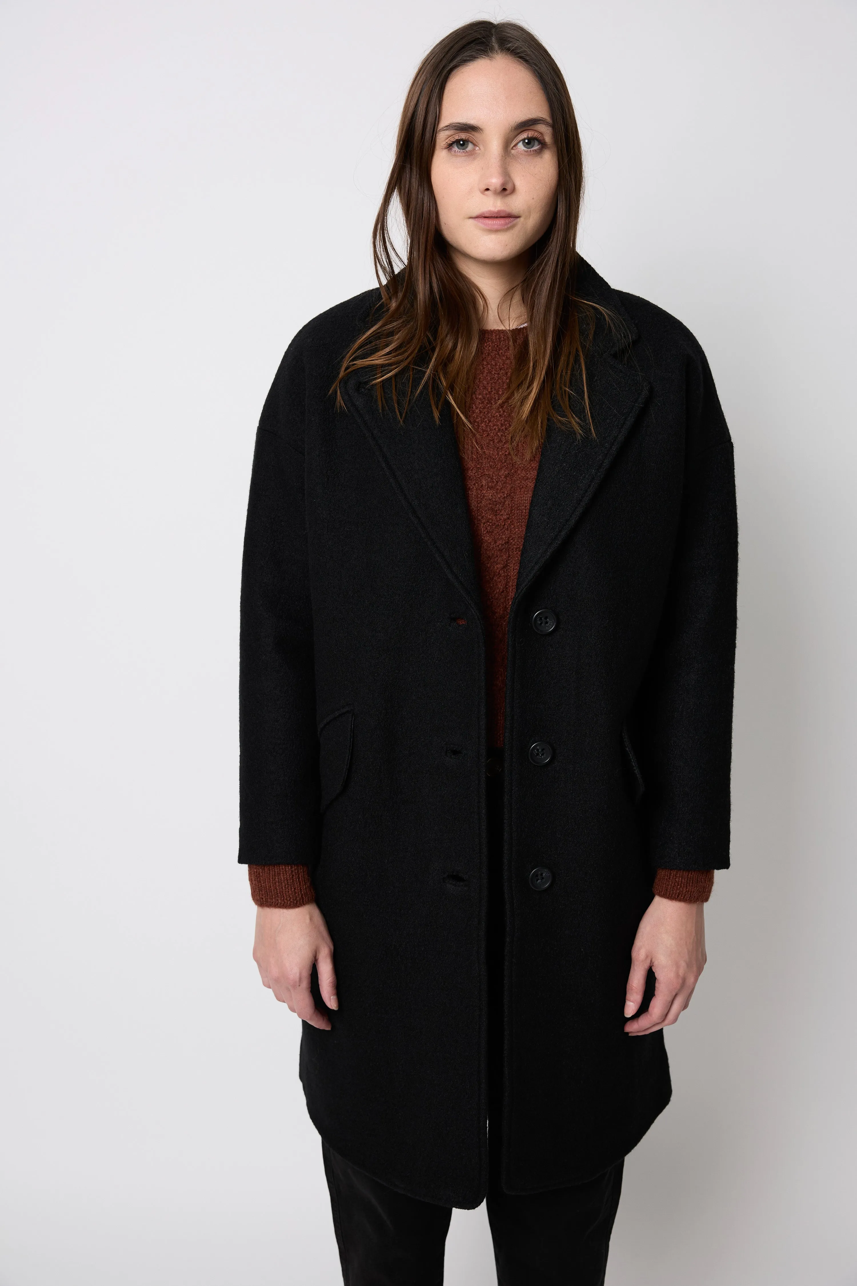 Black Classic Coat