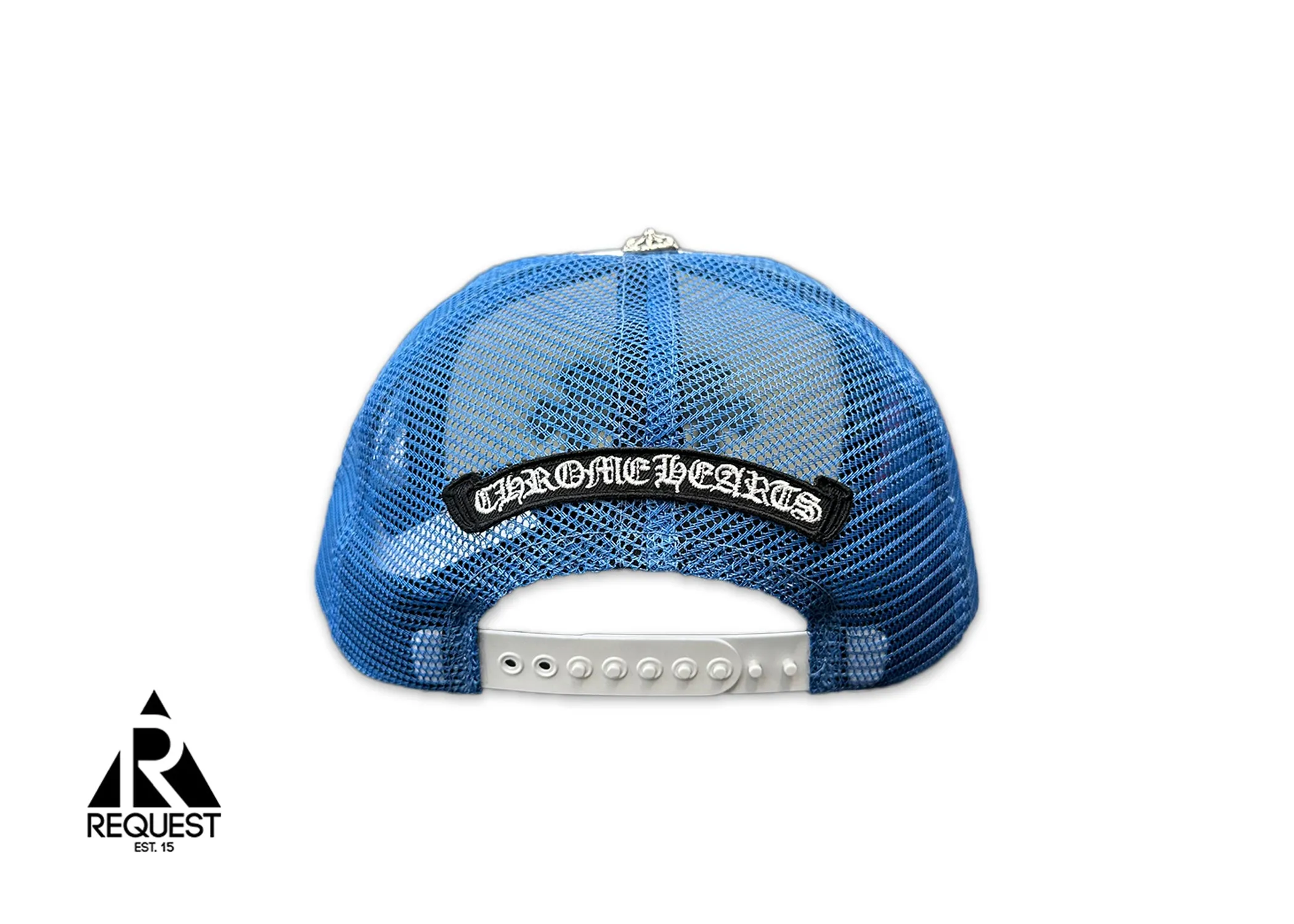 Blue Miami Exclusive Triple Cross Trucker by Chrome Hearts