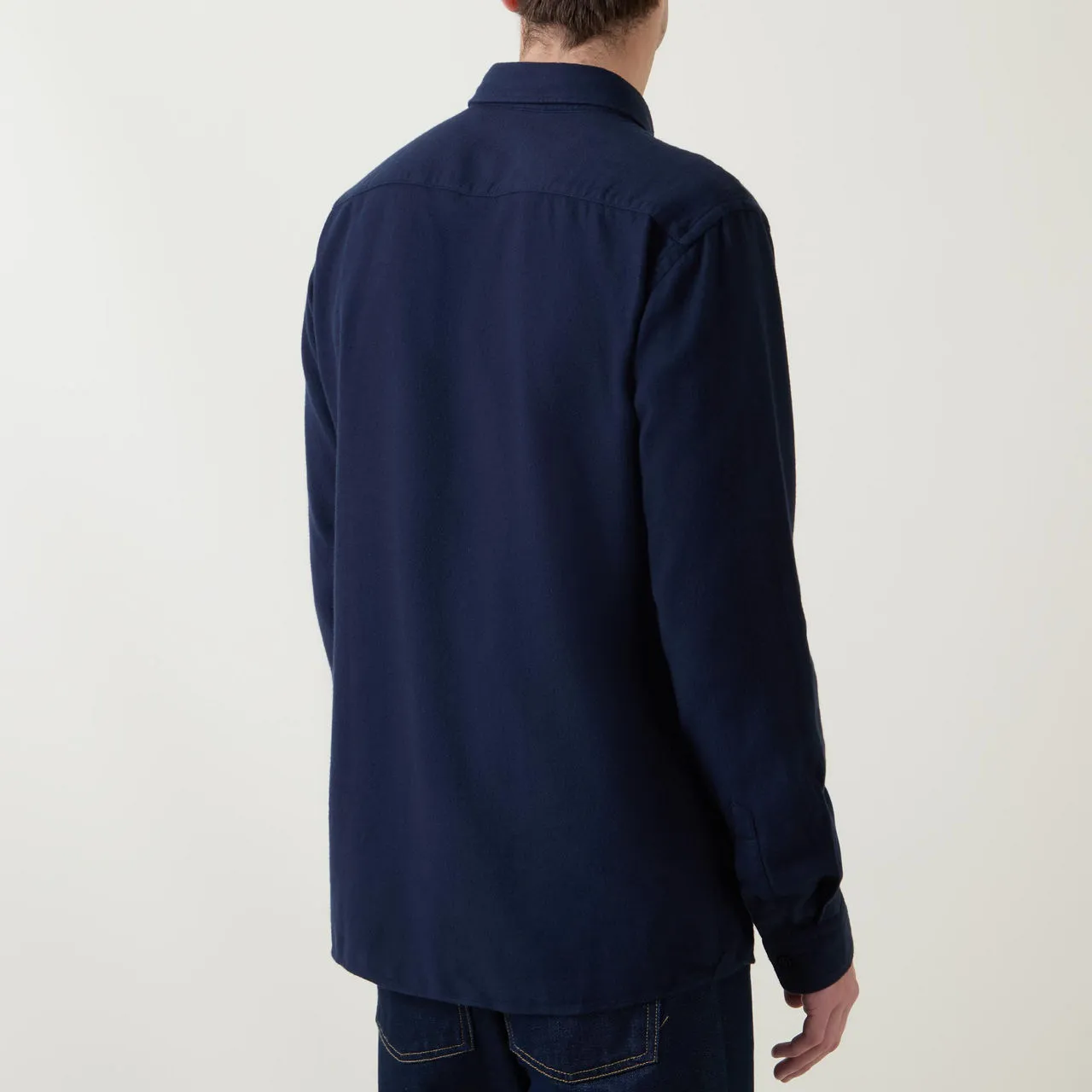 BOSS Roan Slim-Fit Shirt - Navy