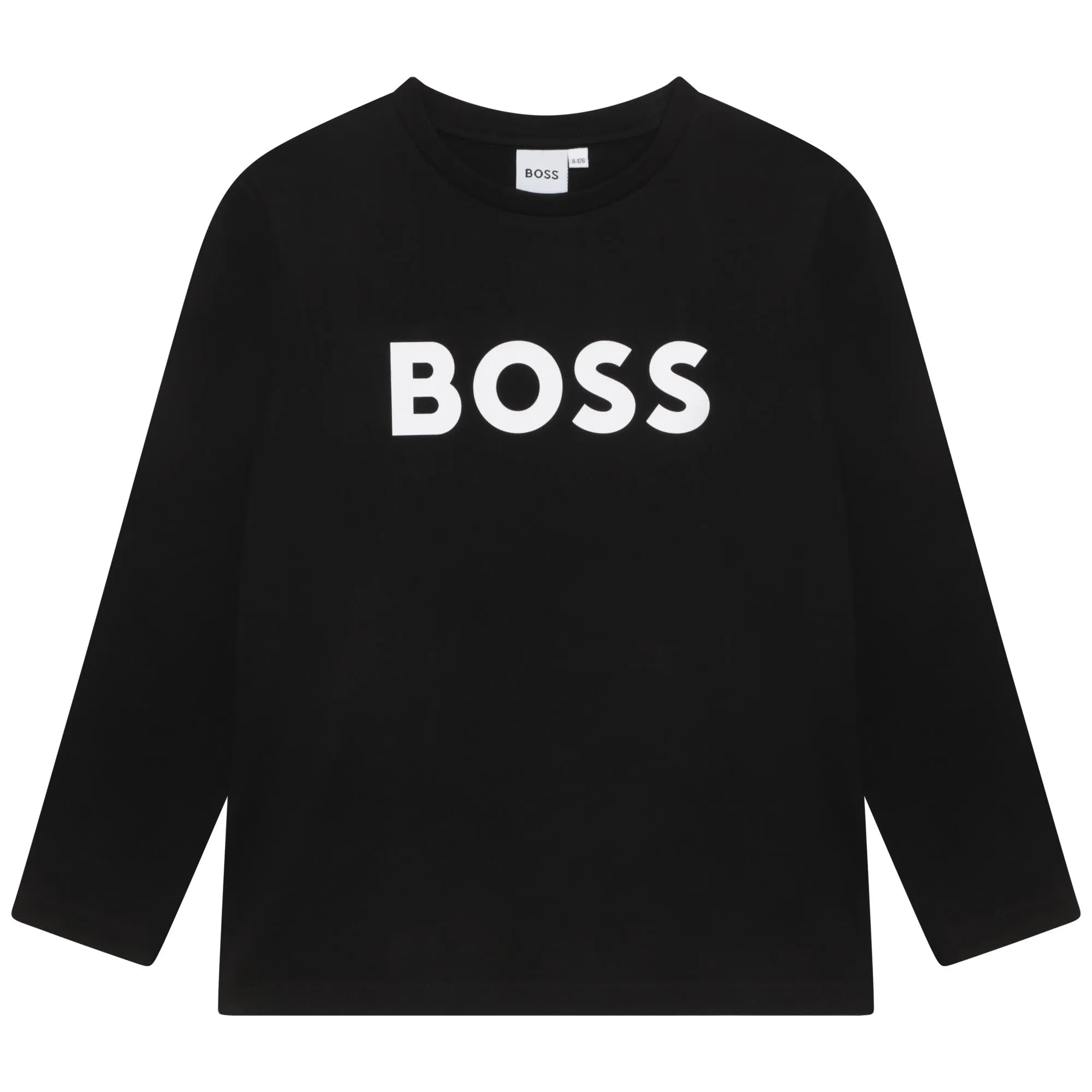 Boss T-Shirt L/S Logo Black