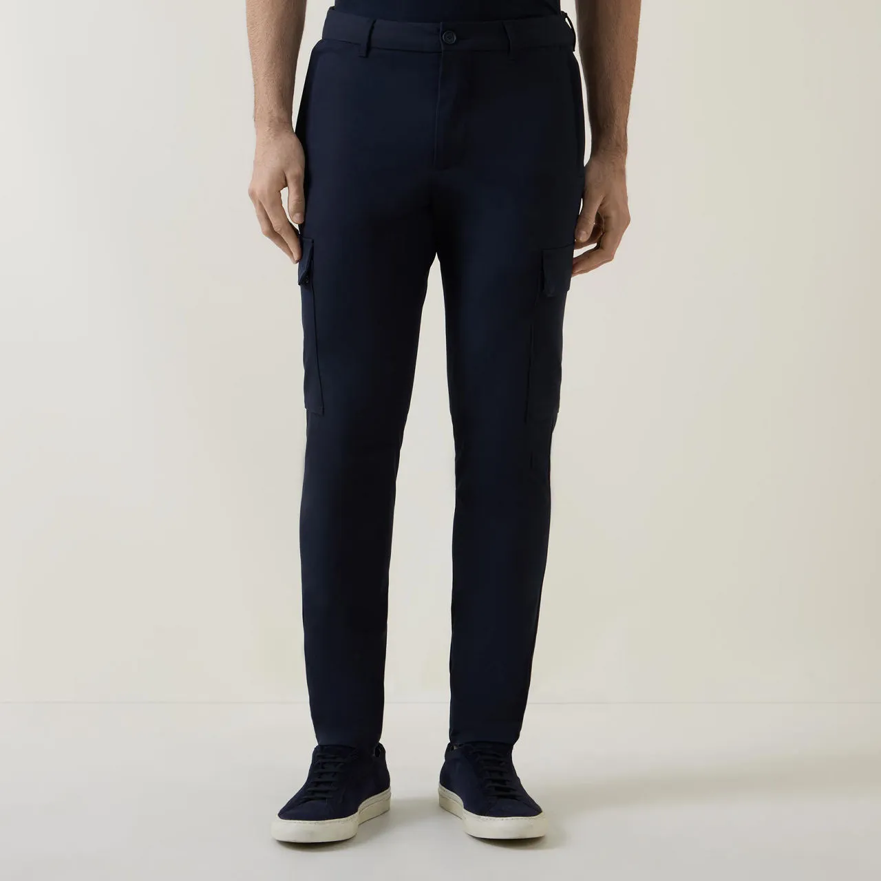 BOSS The Sustainable Edit Kaiton Cargo Trousers - Navy