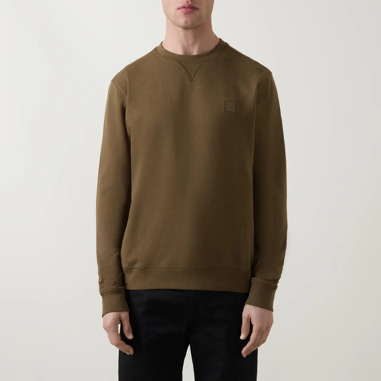 BOSS Westart Logo Sweatshirt - Green