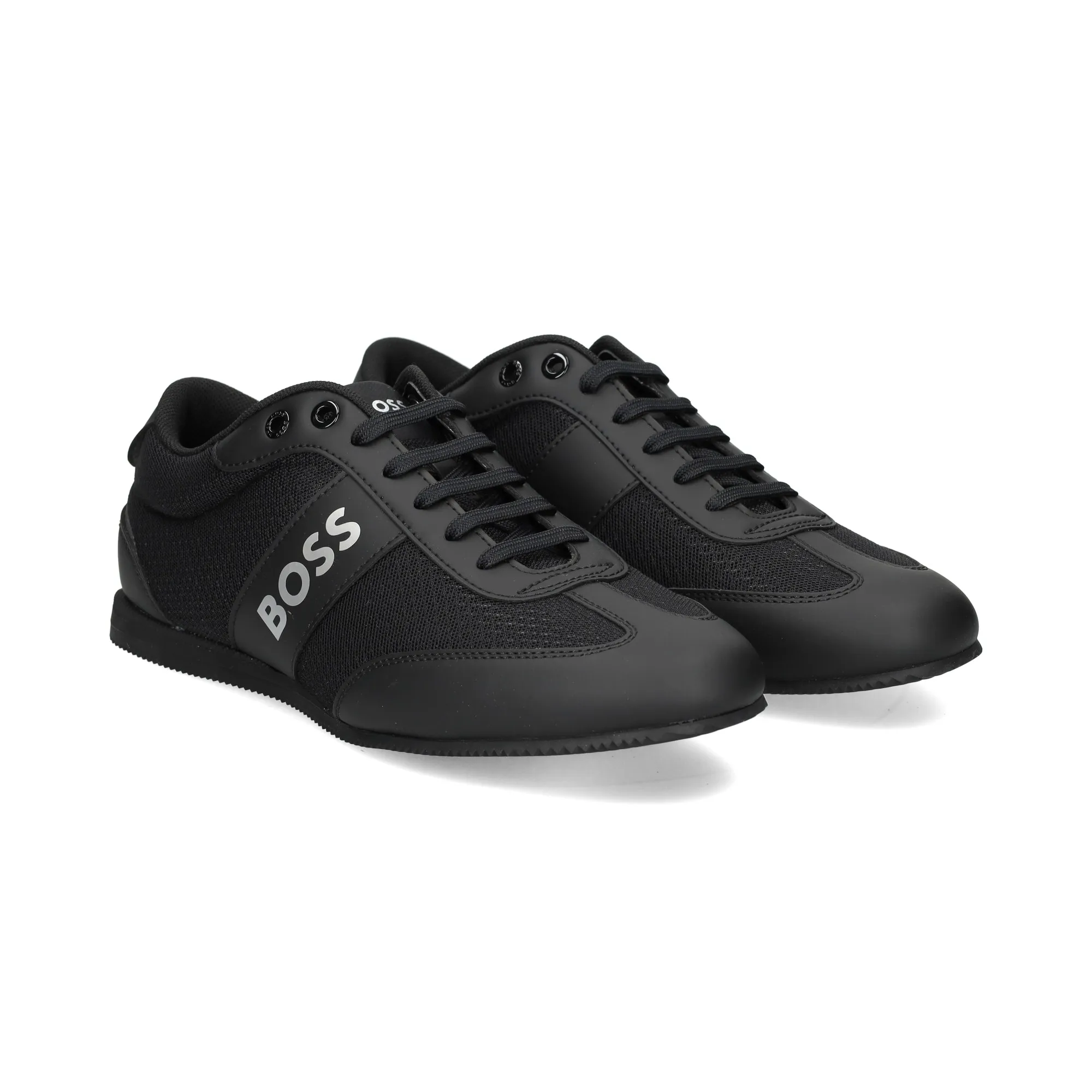 BOSS Zapatillas de Hombre 001 NEGRO