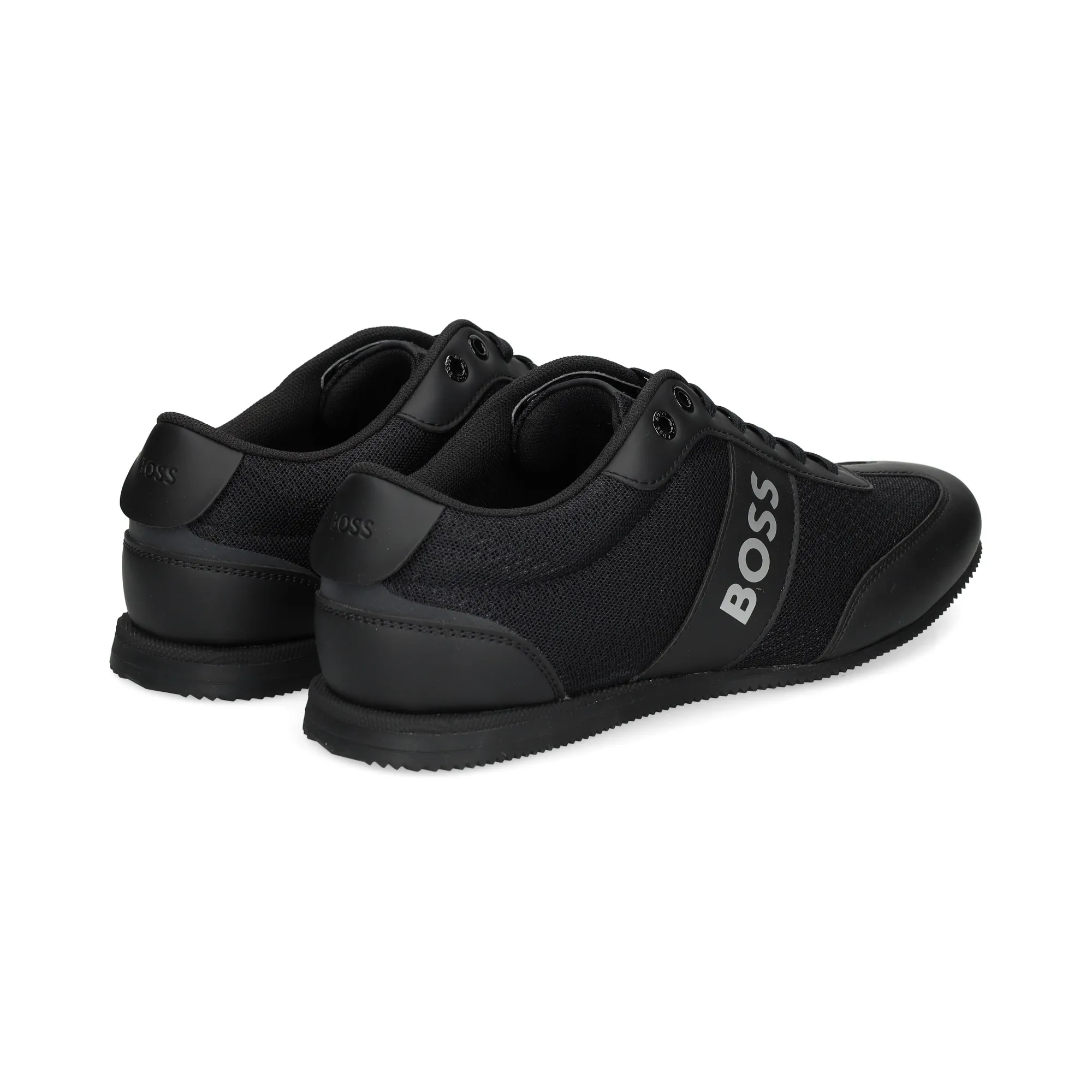 BOSS Zapatillas de Hombre 001 NEGRO