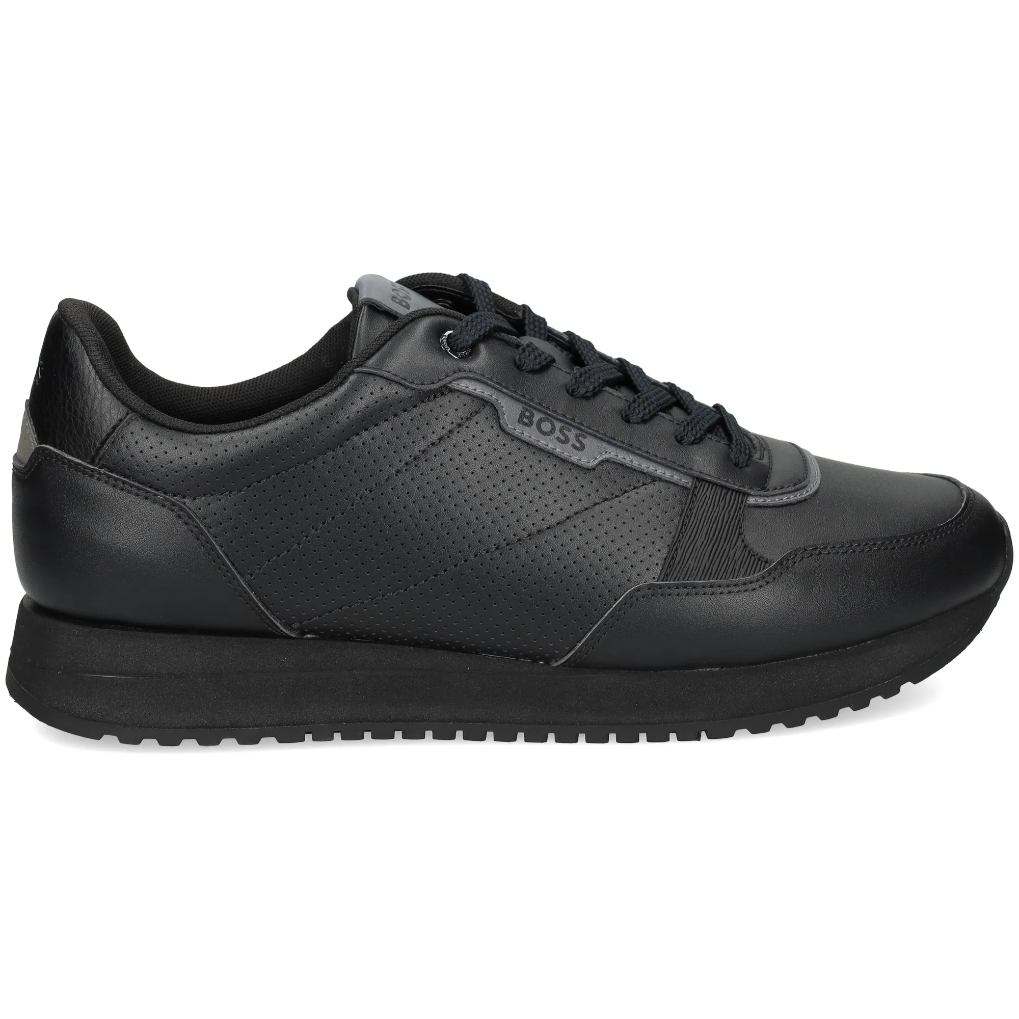 BOSS Zapatillas de Hombre 005-Black