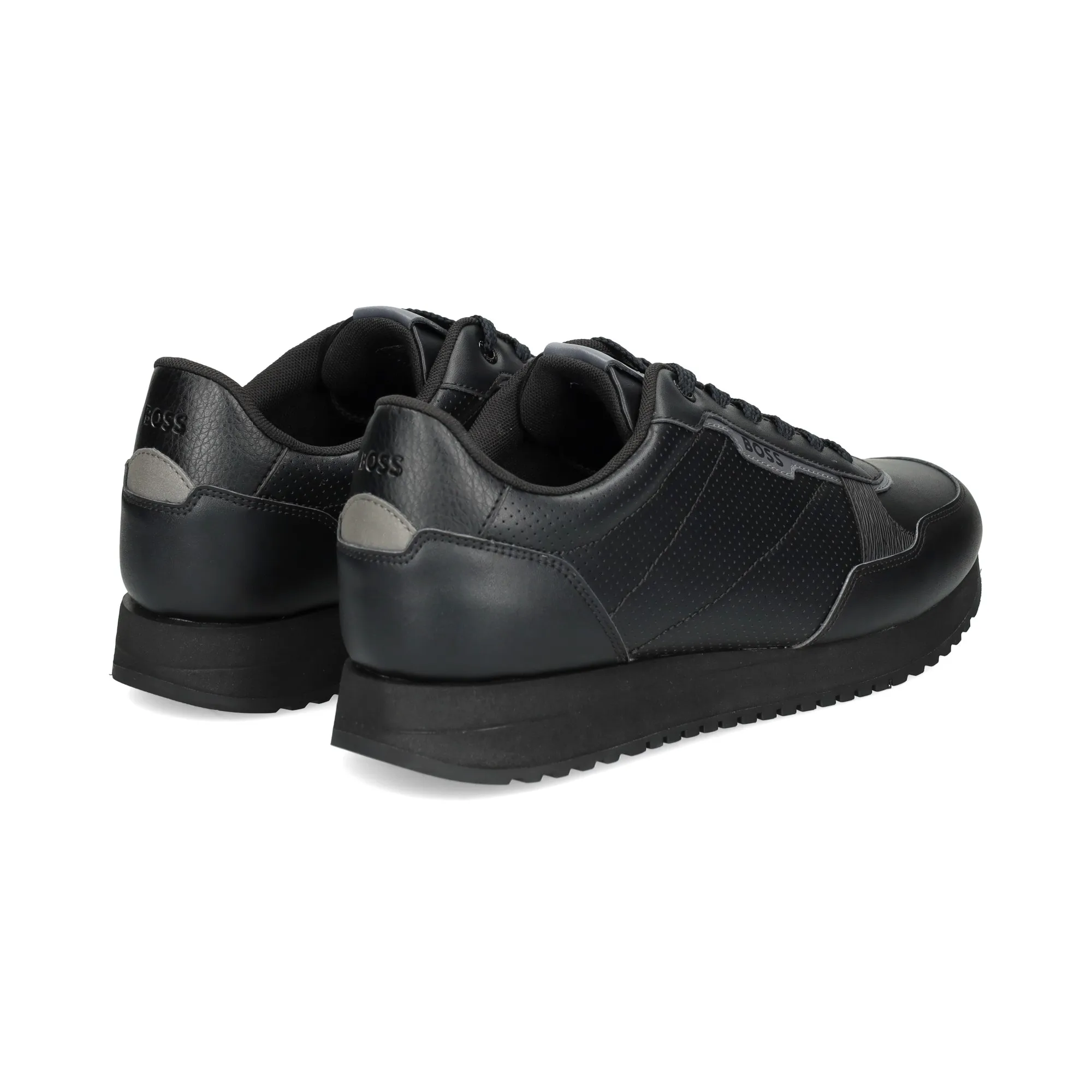 BOSS Zapatillas de Hombre 005-Black