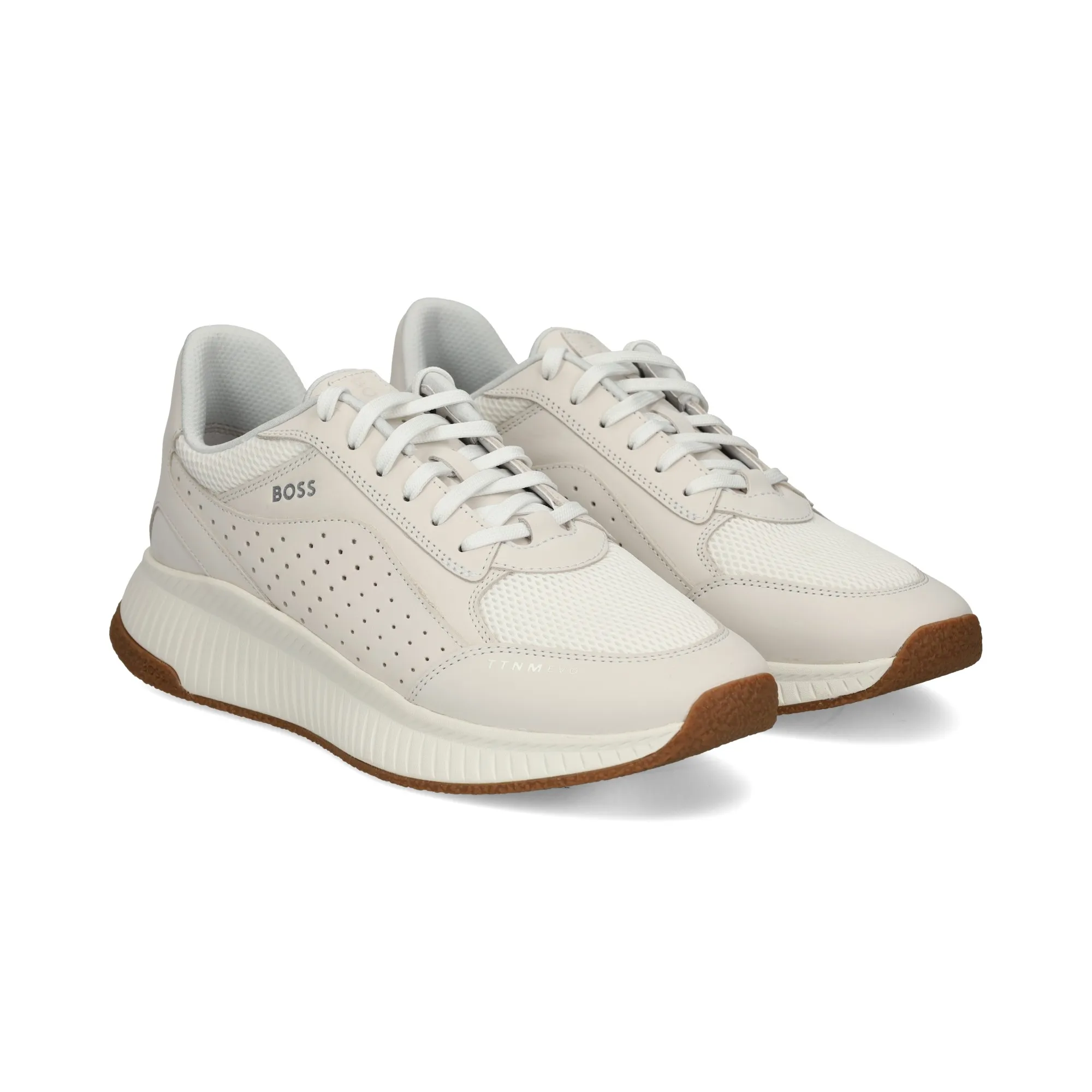 BOSS Zapatillas de Hombre 102-Natural