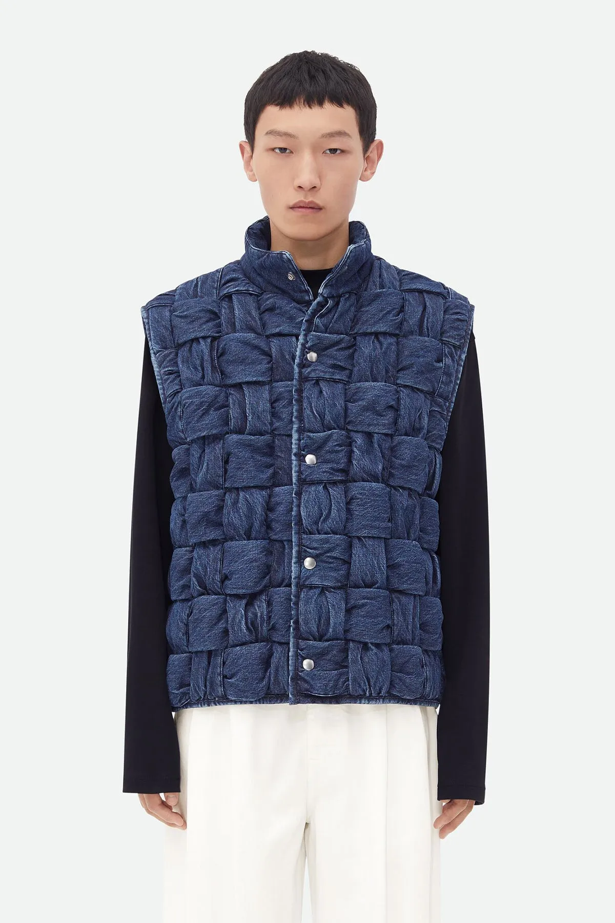 BOTTEGA VENETA | INTRECCIATO DENIM GILET