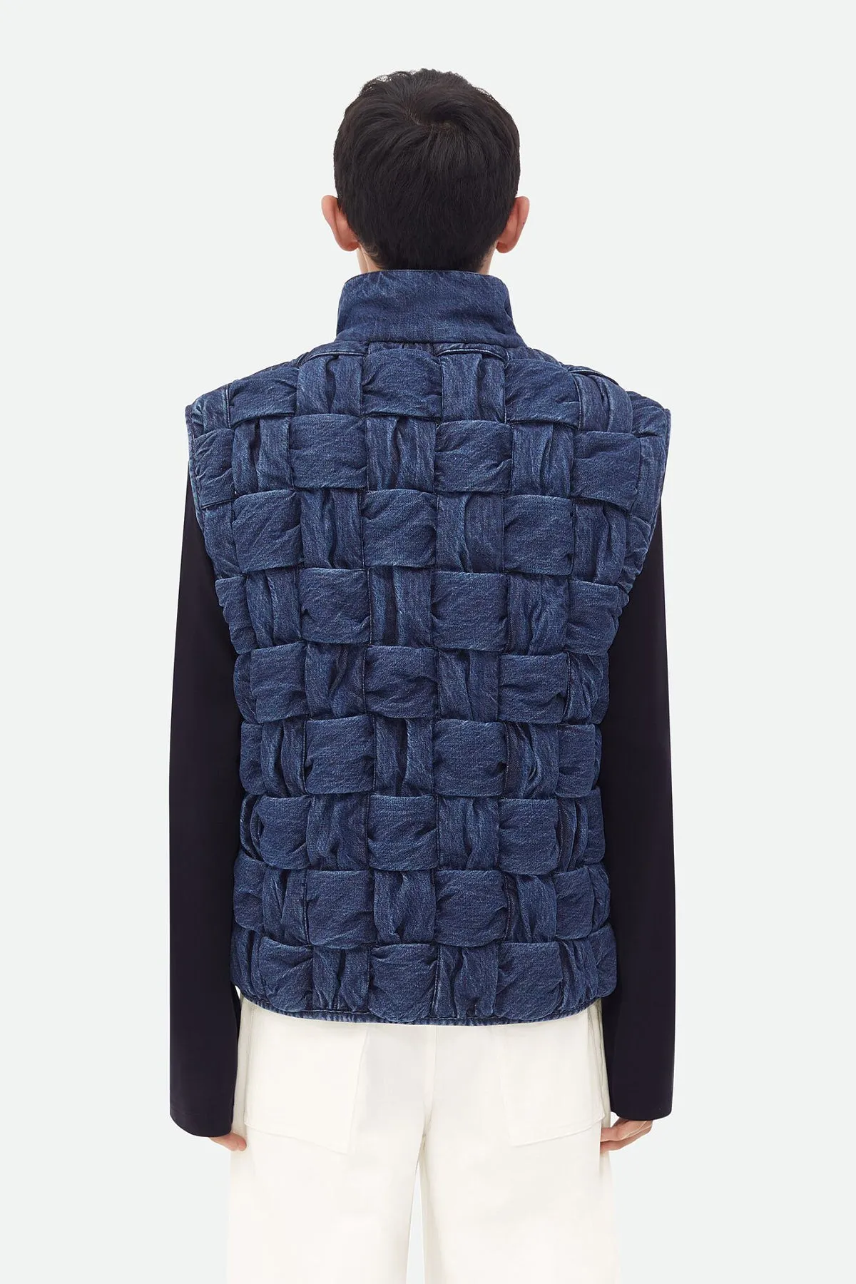 BOTTEGA VENETA | INTRECCIATO DENIM GILET