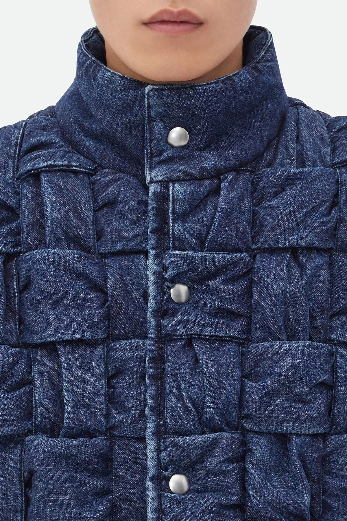 BOTTEGA VENETA | INTRECCIATO DENIM GILET