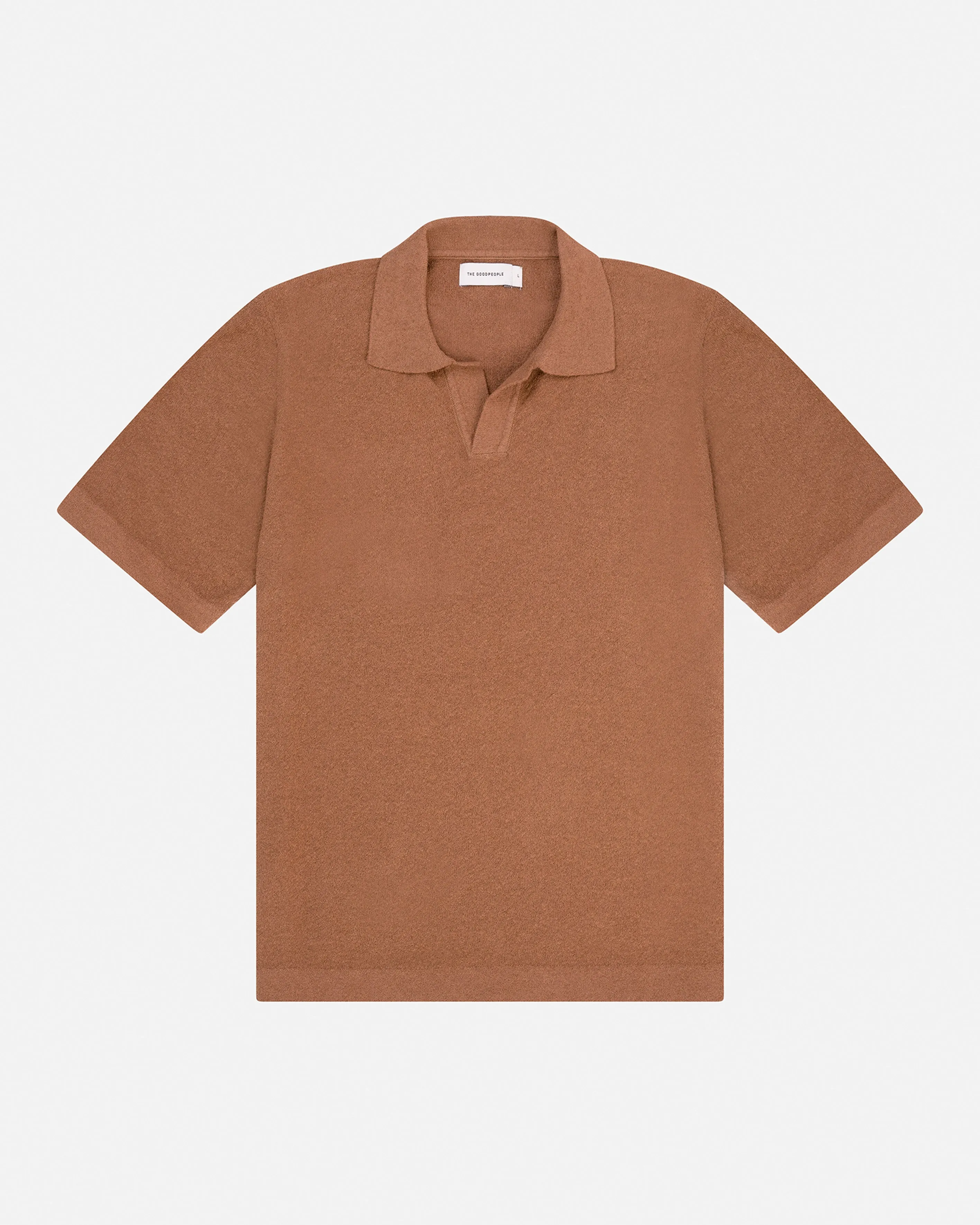 Boucle Knit Polo