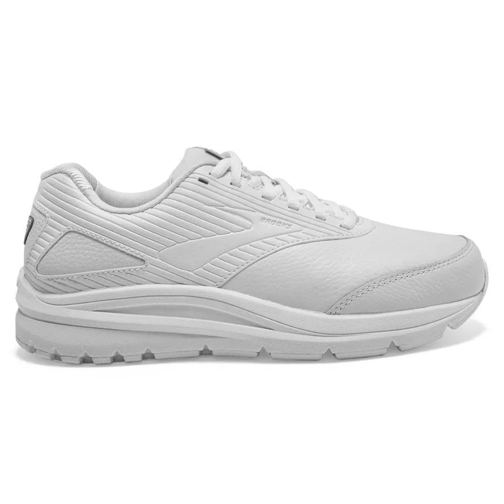 Brooks Addiction Walker 2 for Women - White/White, Size 12 2E Extra Wide