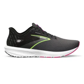 Brooks Launch 10 Women's Running Shoes - Black/Blackened Pearl/Green - Size 7.5 B Medium