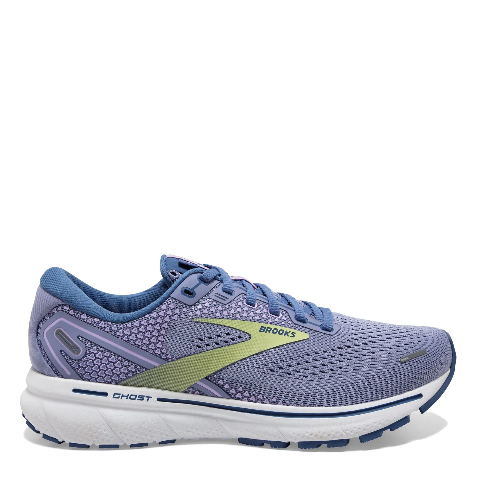 Brooks Womens Ghost 14 Athletic Shoes- Purple Impression