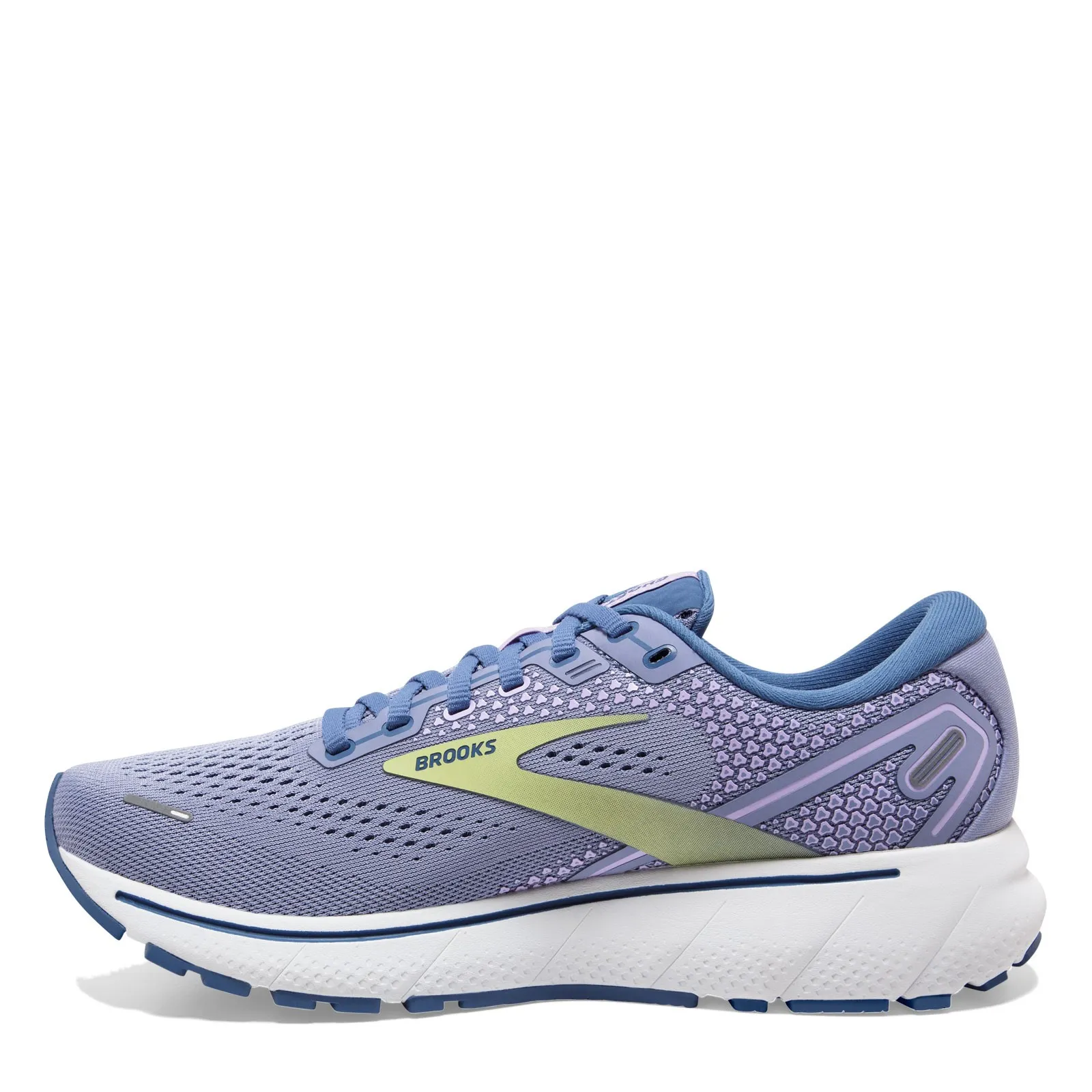 Brooks Womens Ghost 14 Athletic Shoes- Purple Impression