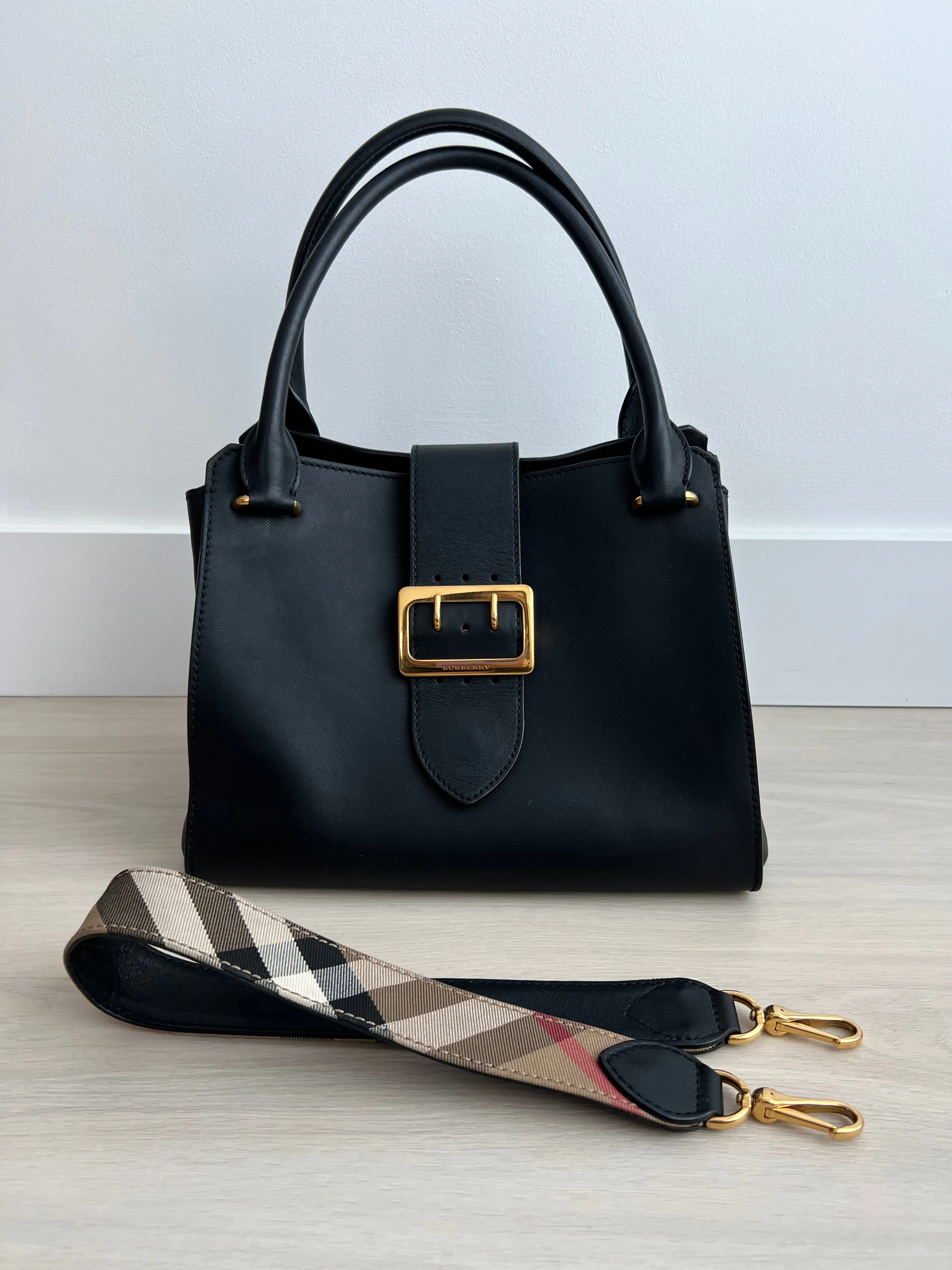 Buckle Tote Bag by Burberry