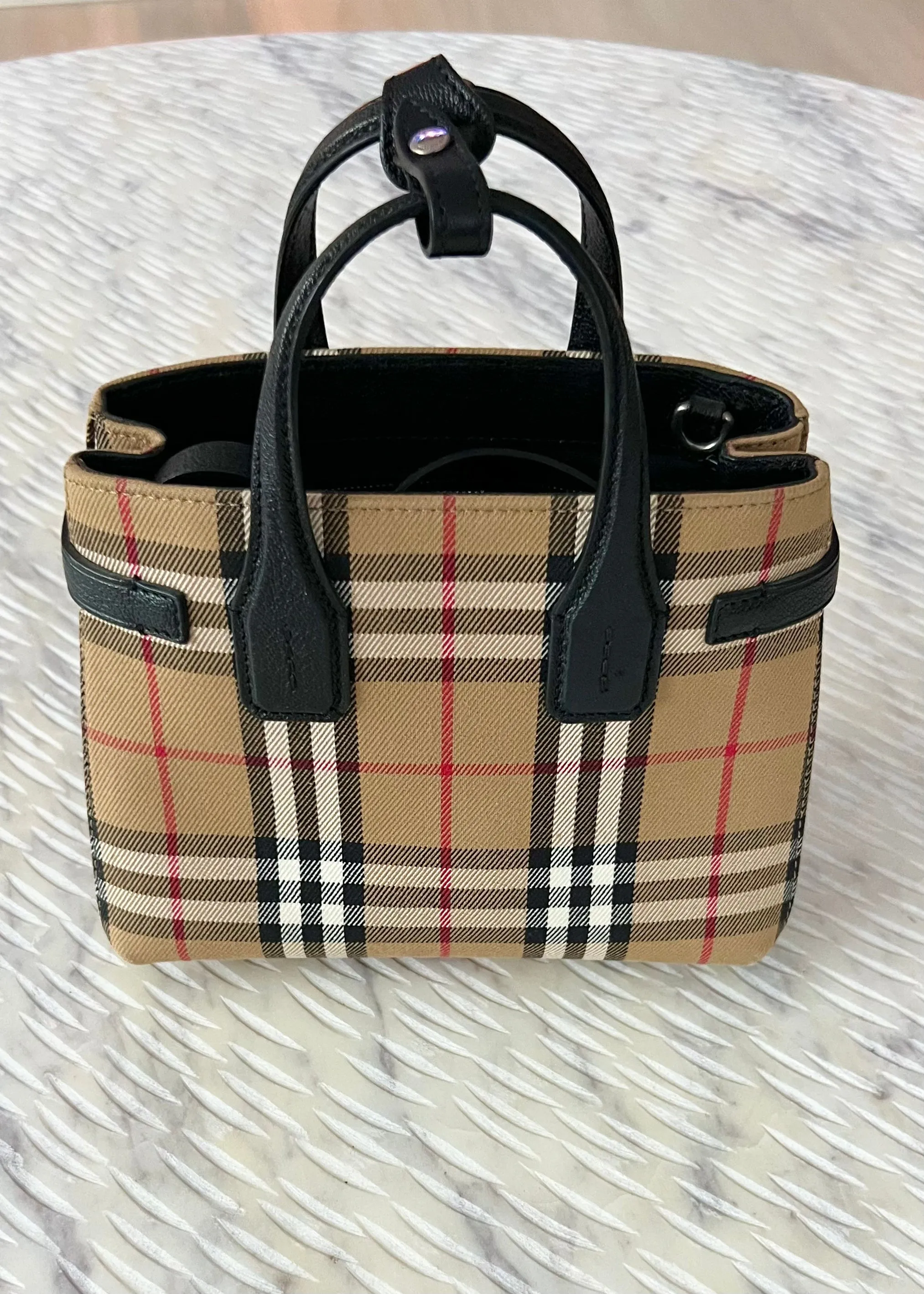 Burberry Vintage Check Tote Bag for Babies