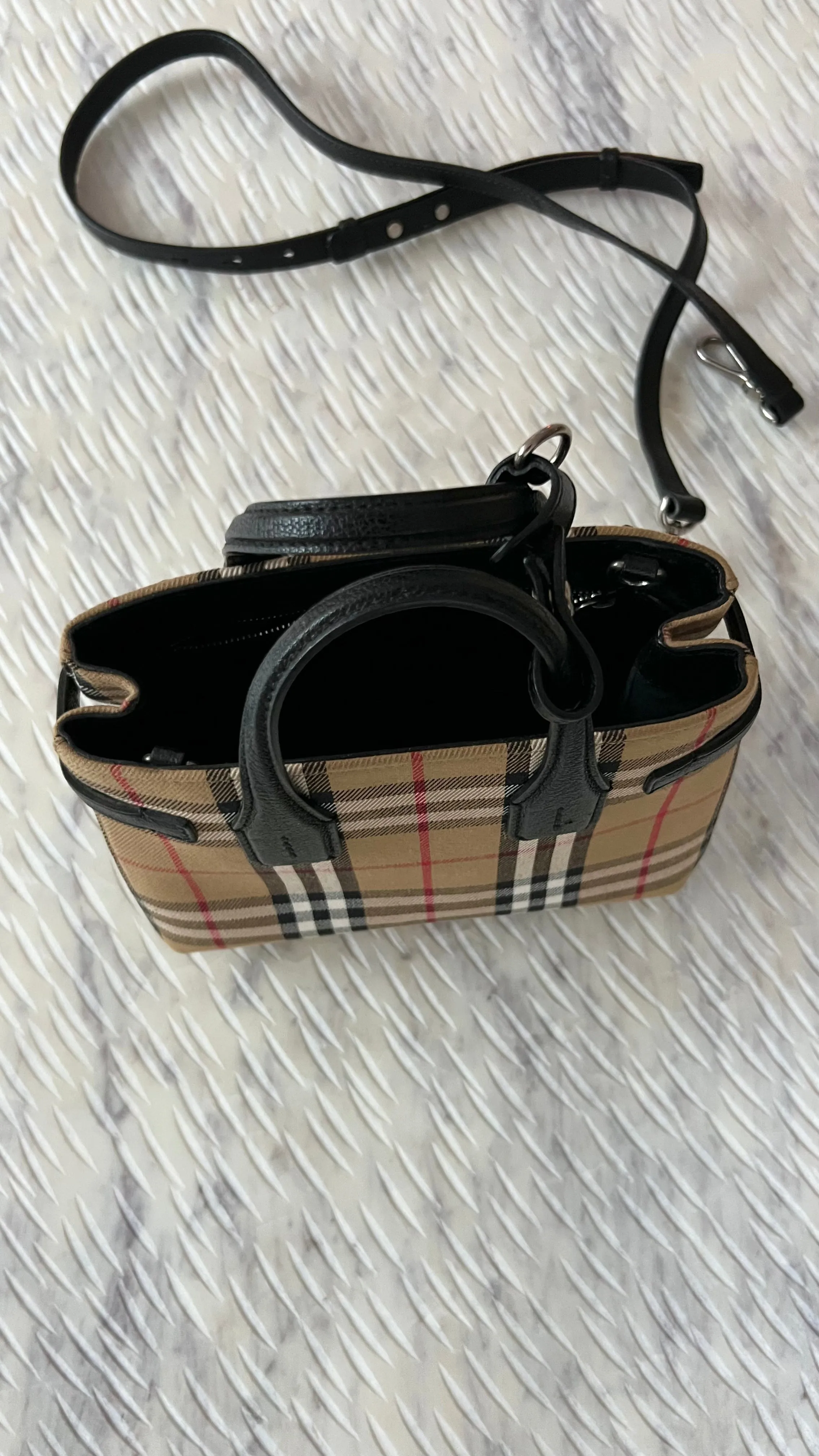 Burberry Vintage Check Tote Bag for Babies