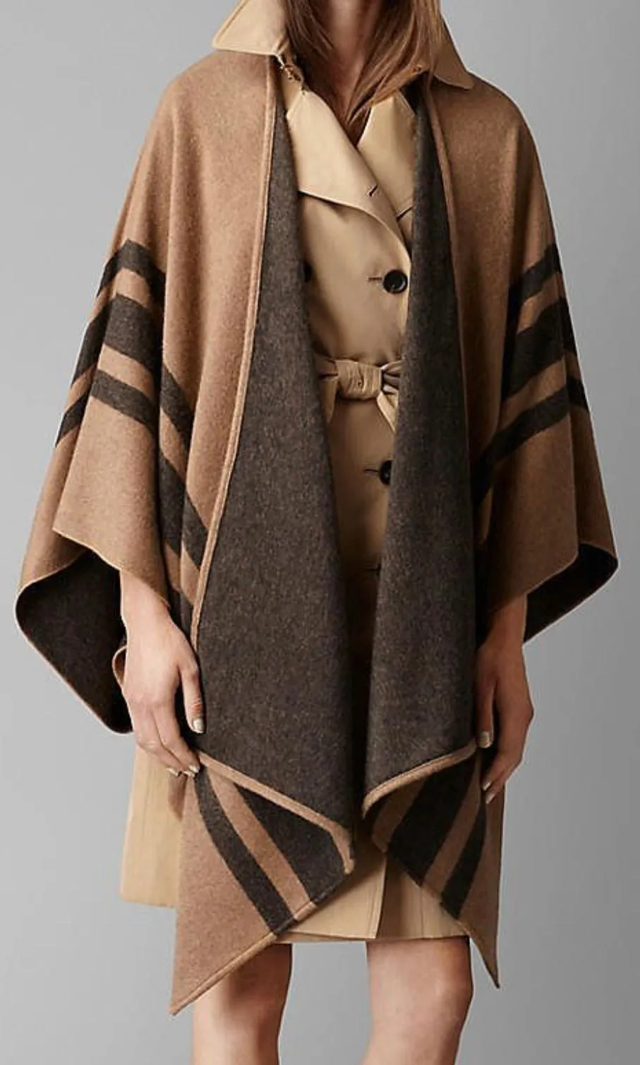 Burberry Wool Cape | Shop Now