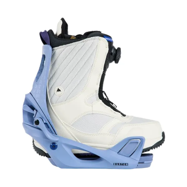 Burton 2024 Women's Step On Re:Flex Snowboard Bindings - Slate Blue