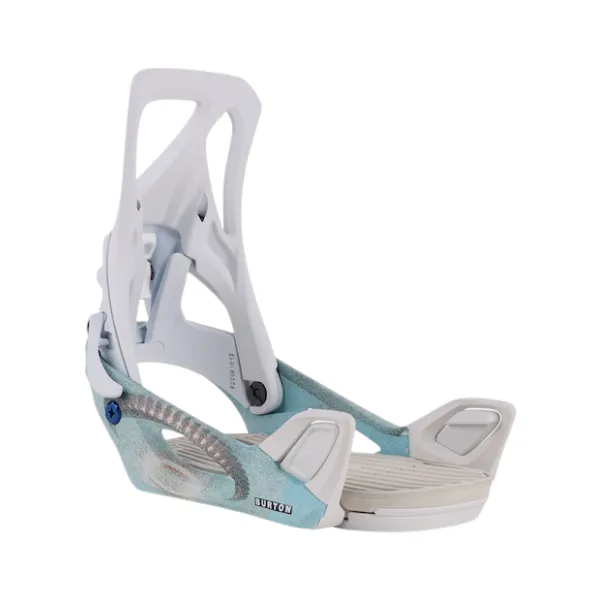 Burton 2024 Women's Step On Re:Flex Snowboard Bindings - White/Graphic | Google SEO Result: Burton Women's Step On Re:Flex Snowb