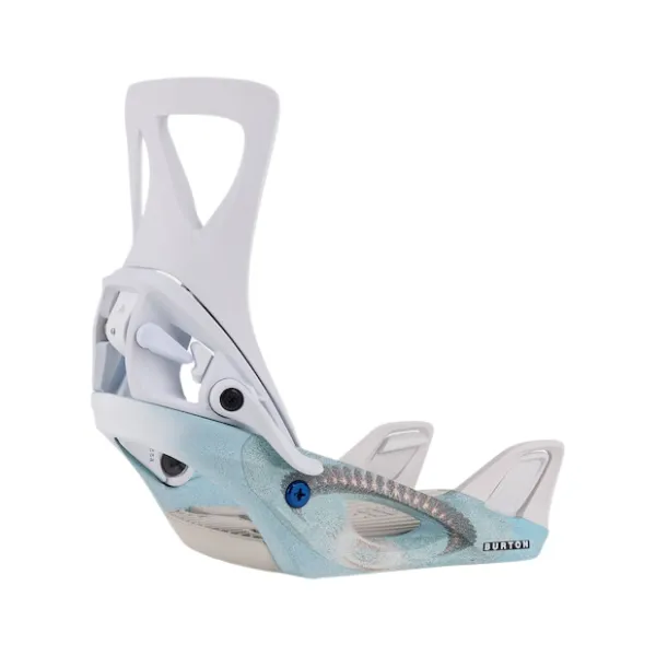 Burton 2024 Women's Step On Re:Flex Snowboard Bindings - White/Graphic | Google SEO Result: Burton Women's Step On Re:Flex Snowb