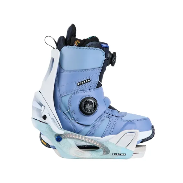 Burton 2024 Women's Step On Re:Flex Snowboard Bindings - White/Graphic | Google SEO Result: Burton Women's Step On Re:Flex Snowb