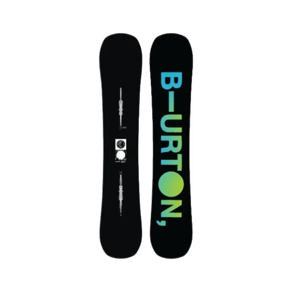 Burton Instigator Camber Snowboard for Men 2024 – Black.