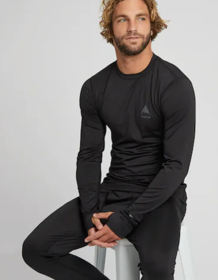 Burton Lightweight Men's X Base Layer Crewneck in size W23/24.