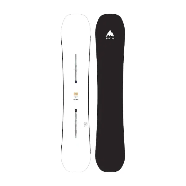 Burton Men's Custom Camber Snowboard 2024 - White