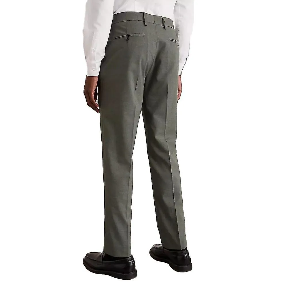 Burton Mens Fine Twill Slim Suit Pantalones