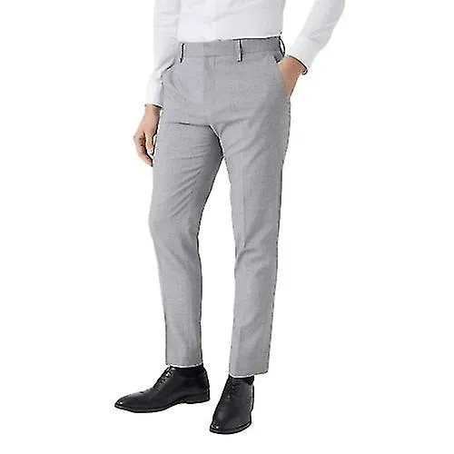 Burton Mens Textured Slim Suit pantalones