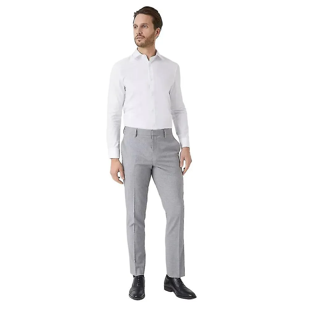 Burton Mens Textured Slim Suit pantalones