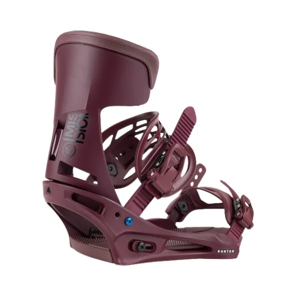 Burton Mission Re:Flex Snowboard Bindings - Almandine 2024-Men's