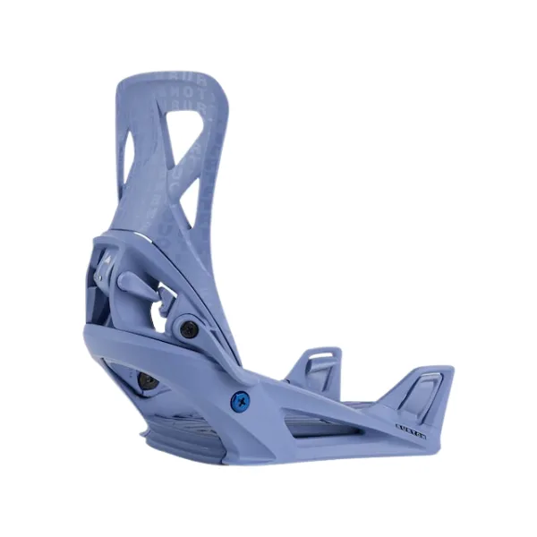 Burton Step On Re:Flex Snowboard Bindings 2024 - Slate Blue/Logo