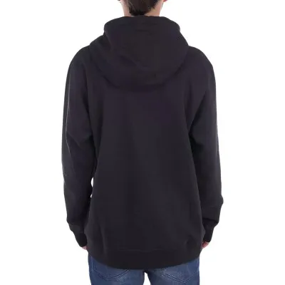 BUZO HOODIE BURTON VAULTAIN NEGRO CON LOGO BLANCO