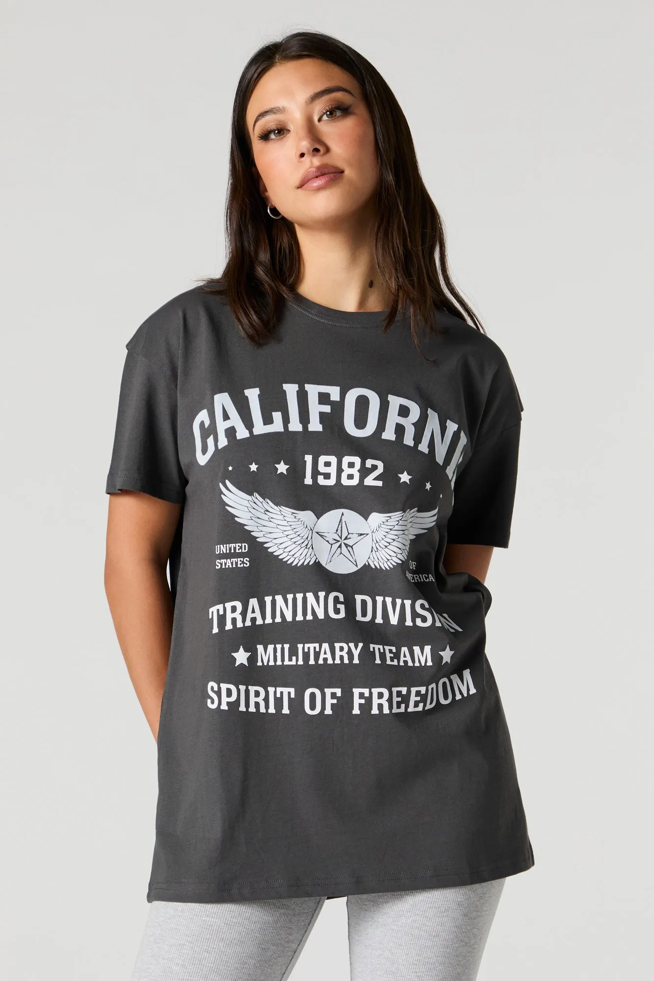 California Graphic Tunic T-Shirt