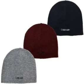 Calvin Klein Basic Wool Mix Men's Beanie Hat