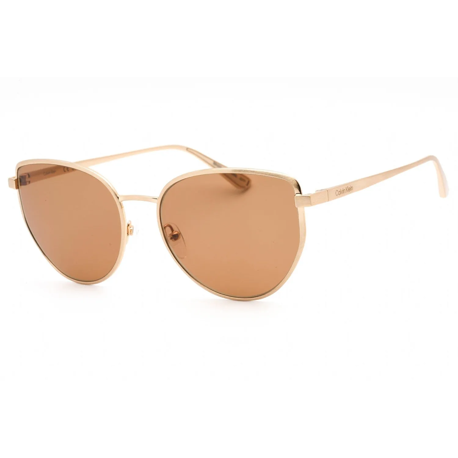 Calvin Klein CK22113S Women's Sunglasses in Yellow Gold/Brown