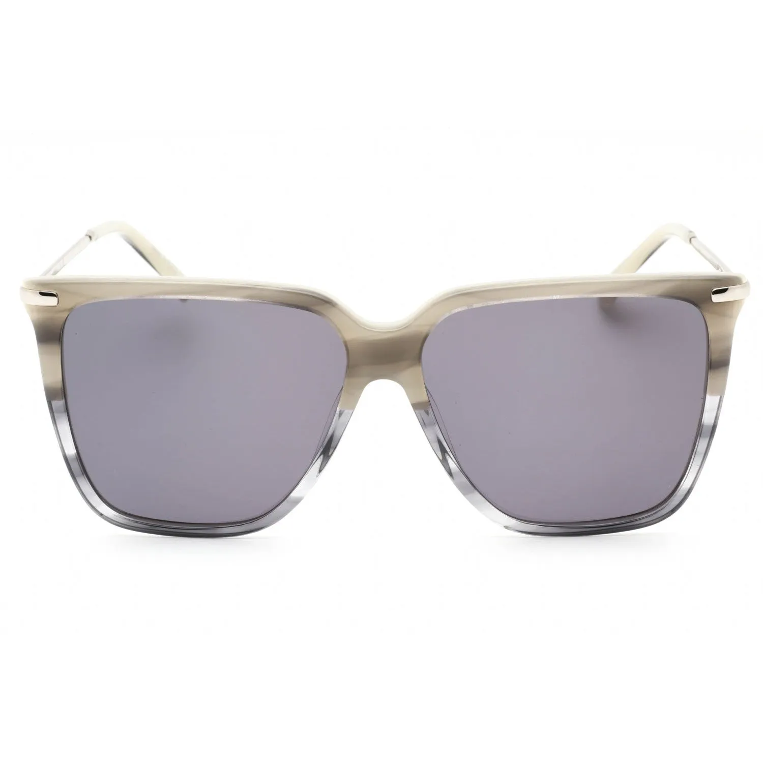 Calvin Klein CK22531S Sunglasses Women Striped Grey Violet.