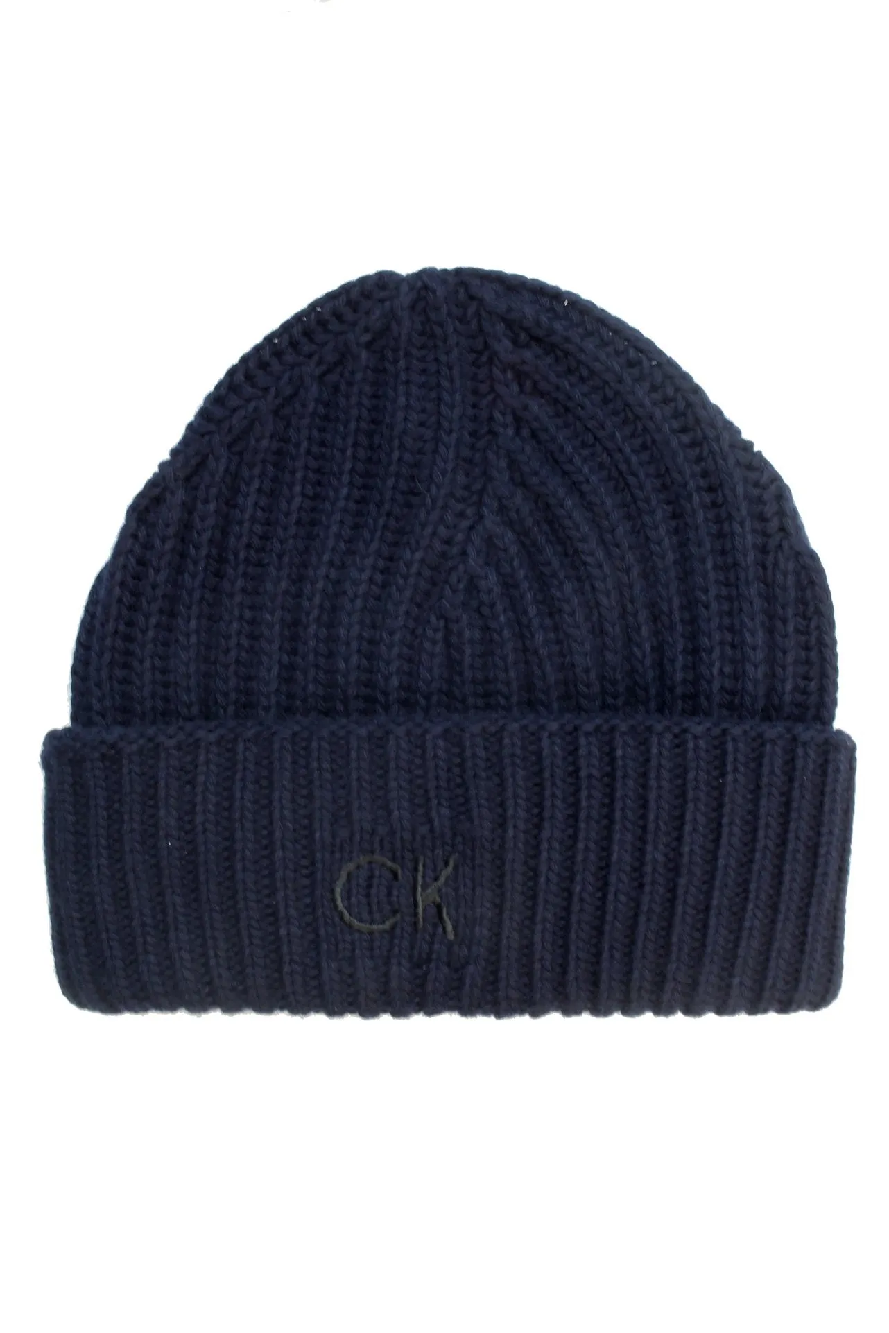 Calvin Klein Elevated Wool Beanie Hat for Men